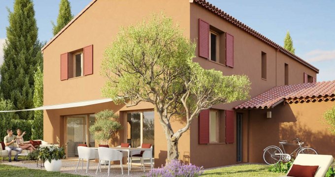 Achat / Vente programme immobilier neuf Mallemort villas au coeur de la Provence (13370) - Réf. 8910