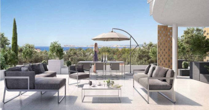 Achat / Vente programme immobilier neuf Marseille 08 proche secteur Saint-Anne (13008) - Réf. 2761