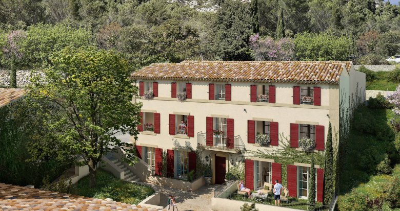 Achat / Vente programme immobilier neuf Aix-en-Provence vues exceptionnelles sur le Château Vauvenargues (13090) - Réf. 8894