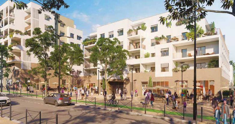 Achat / Vente programme immobilier neuf Marseille 14 au pied du massif de l’Etoile proche bus 3 (13014) - Réf. 10945