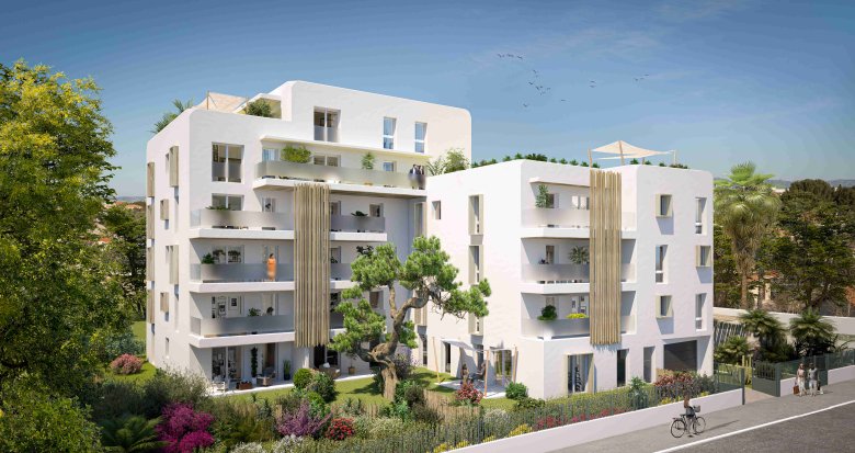 Achat / Vente programme immobilier neuf Marseille 8 Pointé Rouge à proximité immédiate de la mer (13008) - Réf. 8887