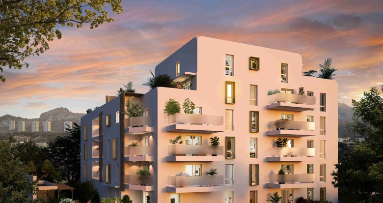 Achat / Vente programme immobilier neuf Marseille 8 Pointé Rouge à proximité immédiate de la mer (13008) - Réf. 8887