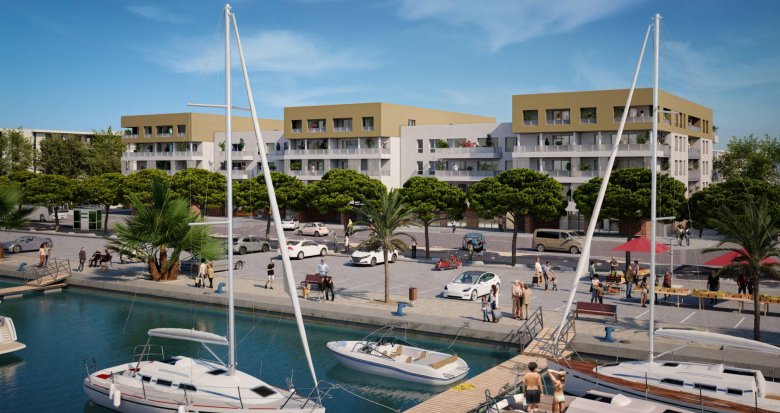 Achat / Vente programme immobilier neuf Port-Saint-Louis-du-Rhône avec vue sur le port (13230) - Réf. 8916