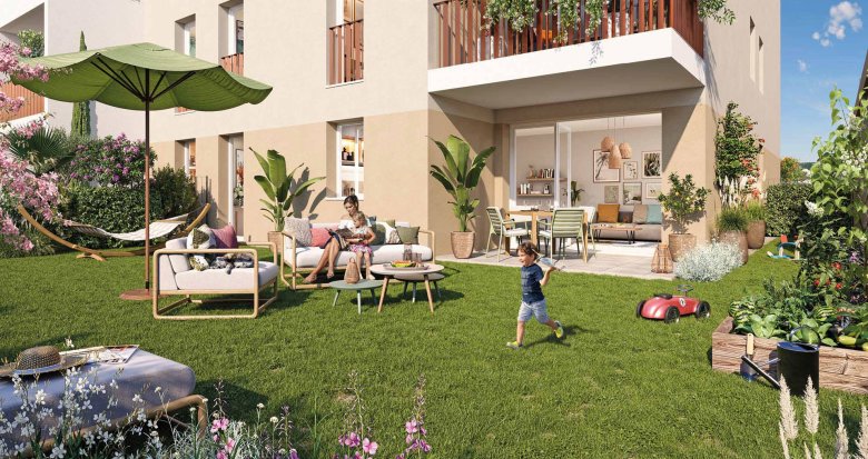 Achat / Vente programme immobilier neuf Saint-Martin-de-Crau à 15 min à pied du centre-ville (13310) - Réf. 10710