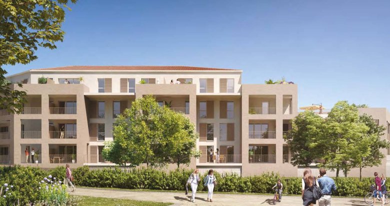 Achat / Vente programme immobilier neuf Trets au centre de l'écoquartier René Cassin (13530) - Réf. 6439