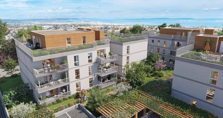 Achat / Vente programme immobilier neuf Vitrolles à 25 minutes de Marseille en voiture (13127) - Réf. 8846